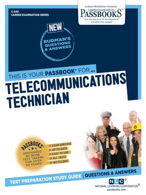 cover image of Telecommunications Technician